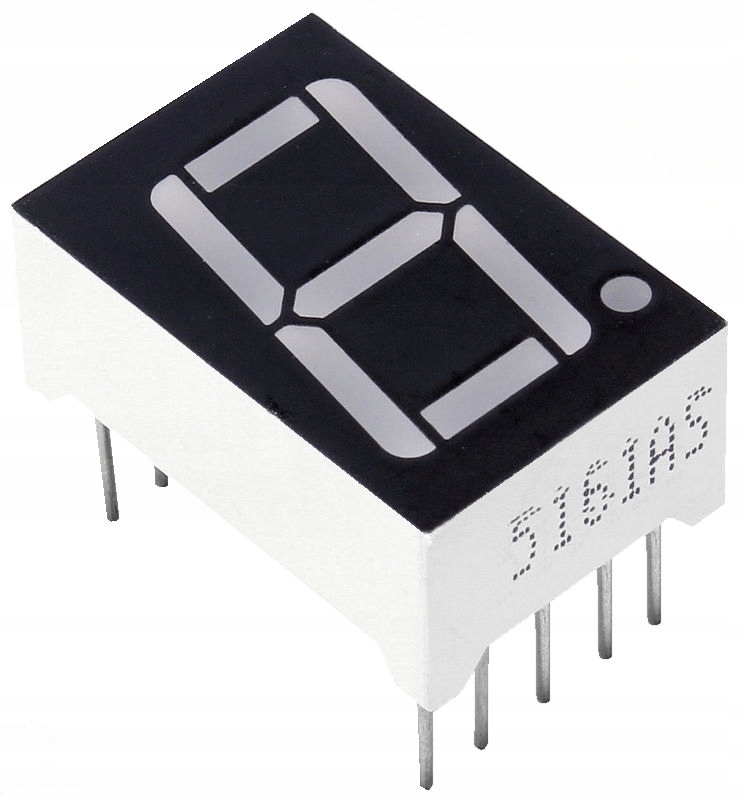 WyświetlaczSiedmiosegmentowy